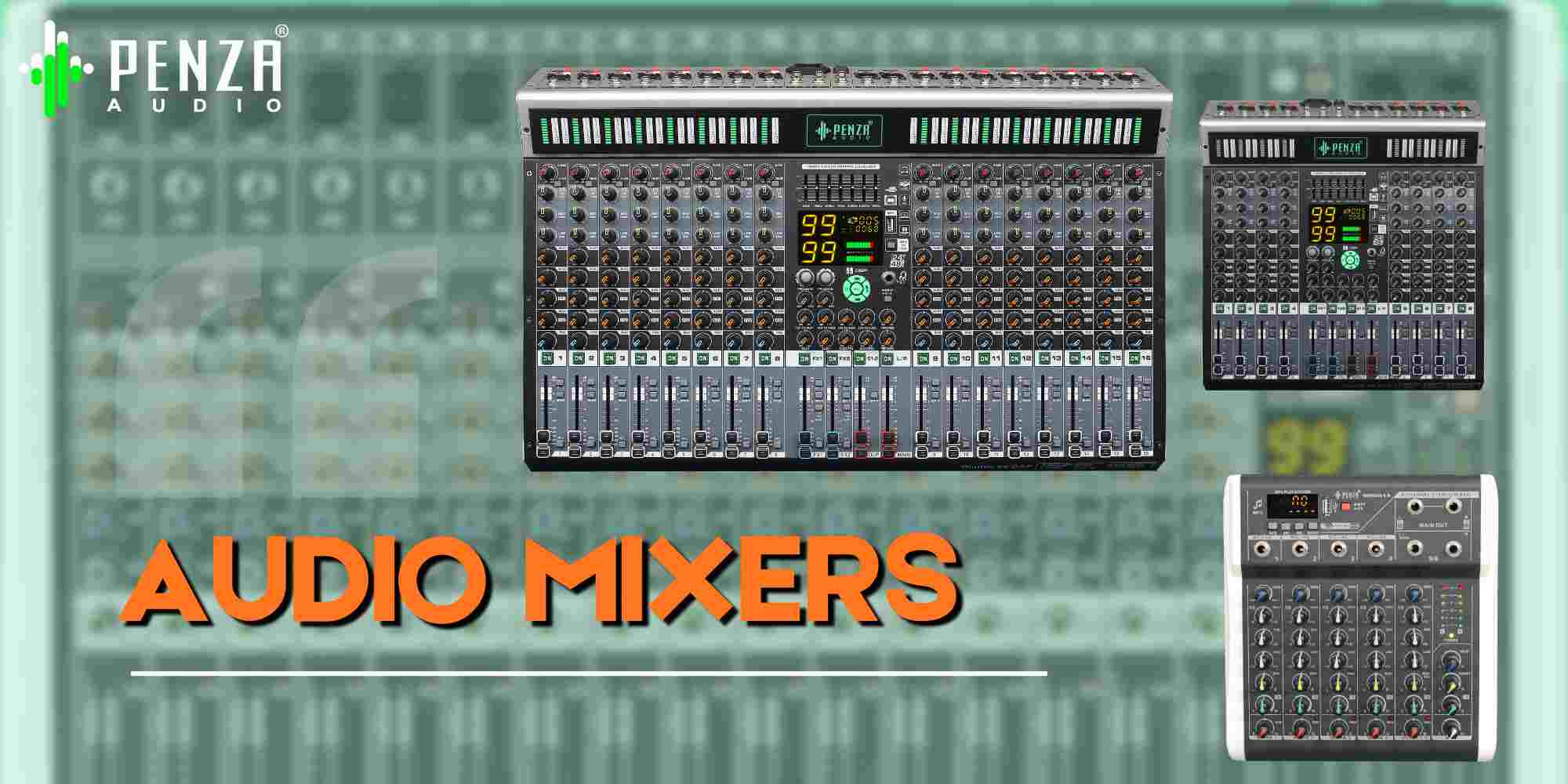 Audio Mixers new