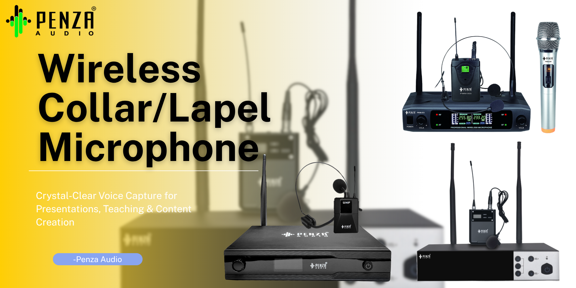 Wireless CollarLapel Microphone
